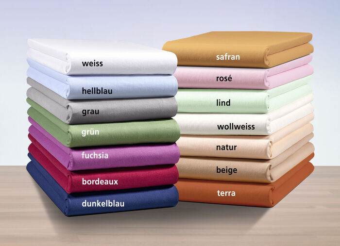 Bella Donna gedraaid jersey stretch hoeslaken FUCHSIA