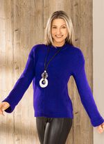 Trui met een pluizig, zacht gevoel 