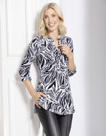 Shirttuniek met elastaan 