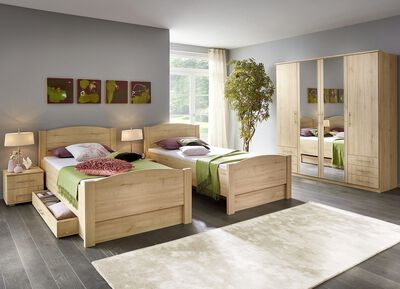 Slaapkamerprogramma met comfortabele bedden 