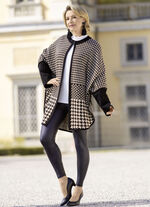 Poncho met open voorkant 