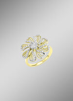 Damesring goud 585/- 