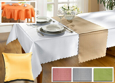 Tijdloze tafel- en kamerdecoratie in jacquardkwaliteit 