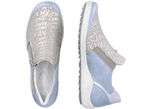 Remonte pantoffels met uitneembare binnenzool BLAUW ZILVERGRIJS