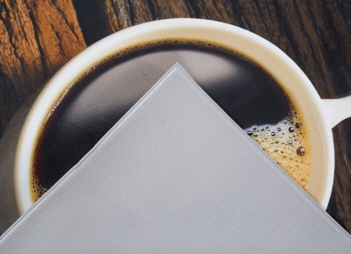 Keukenloper koffiekopjes, met antislip achterkant 