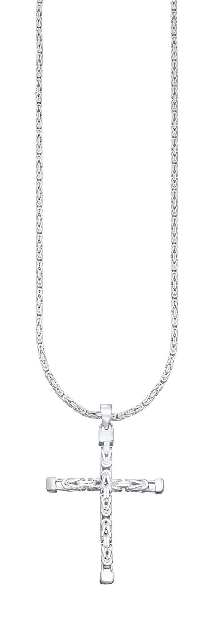 Opvallende kruishanger met koningsketting 