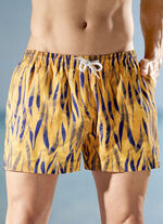 Zwemshort met kleurrijk printontwerp, microvezel 