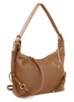 Laurina, tas, dames, met afneembare, verstelbare schouderband COGNAC