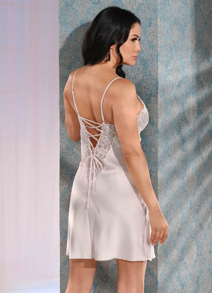 LingaDore neglig&eacute; met mooi elastisch kant 