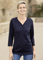 Overhemd met korte knoopsluiting 