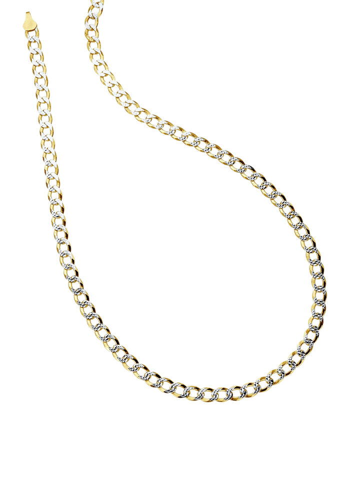 Stevige, diamantgecoate kinkettingset 