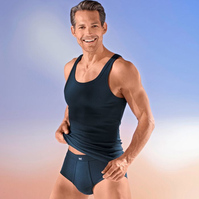 Vierpack sportjassen van fijne ribstof 