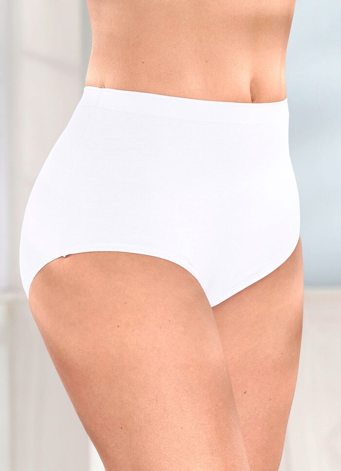 Verpakking van vijf slips met elastische boorden 