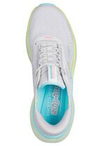 SKECHERS Sneaker met gegoten instaphielplaat IJSGRIJS-MULTICOLOR