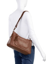 Laurina, tas, dames, met verstelbare schouderband COGNAC