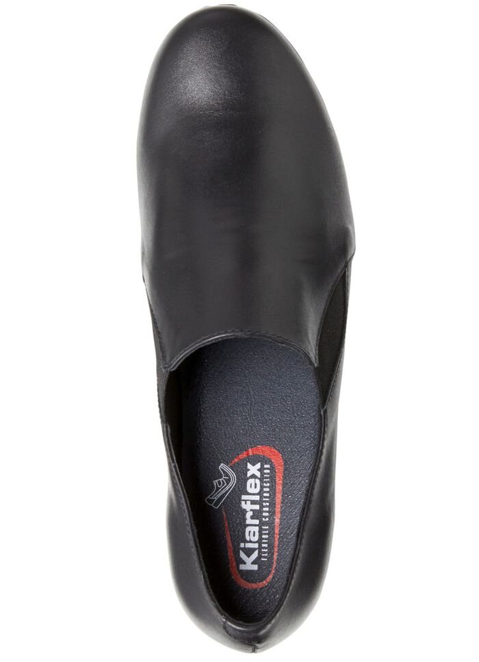 ELENA EDEN, elegante dames trotteur, breedte G, met uitneembaar voetbed ZWART