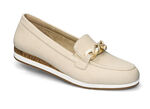 Comfortabele pantoffel in suèdelook BEIGE