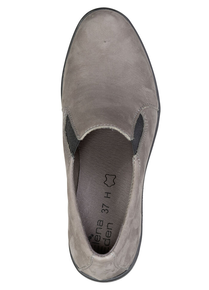 ELENA EDEN, elegante dames trotteur, breedte H, met uitneembaar voetbed TAUPE