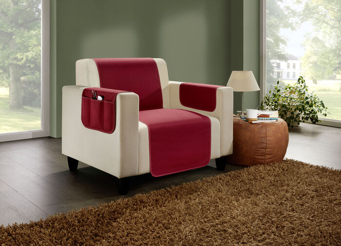 Combinatie sterke woonaccessoires met antisliplaag BORDEAUX