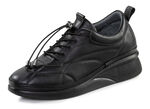 Gemini sneakers met decoratieve stiksels SCHWARZ