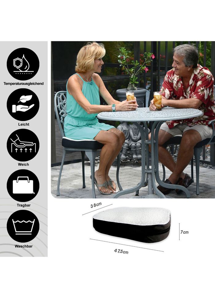 Gelkussen voor comfortabel zitten 