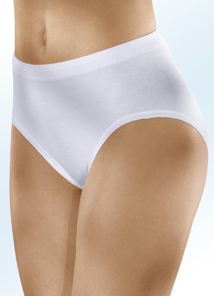 Schiesser set van vier slips zonder zijnaden 