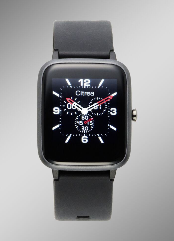 Smartwatch met siliconen band 