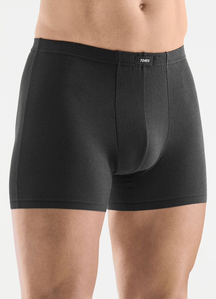 Vierpak broeken met elastische tailleband 