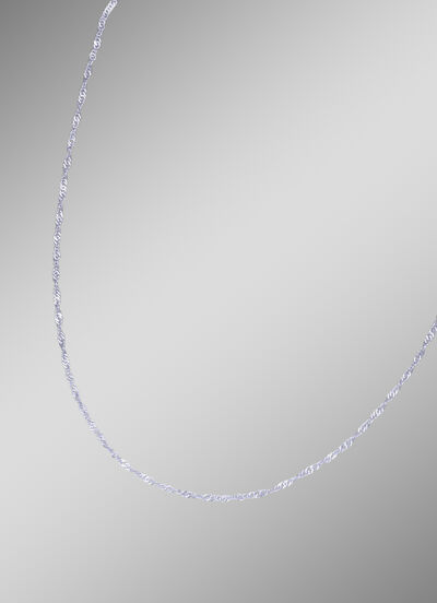 Witgouden Singapore ketting 