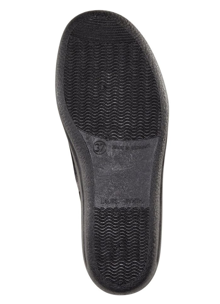 Klassieke damespantoffels, breedte H, met anatomisch gevormd voetbed 