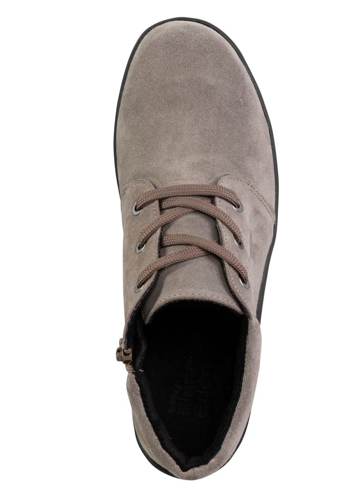 ELENA EDEN, comfortabele dameslaarzen, breedte H, met uitneembaar voetbed GRIJS