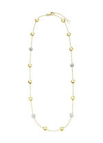 Prachtige ankerketting in twee kleuren 