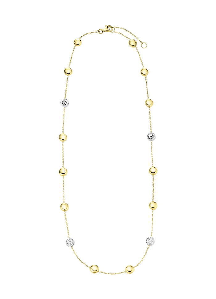 Prachtige ankerketting in twee kleuren 