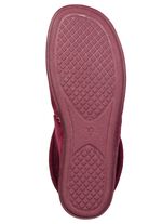 Laurina, warme damespantoffels, met elastische band 