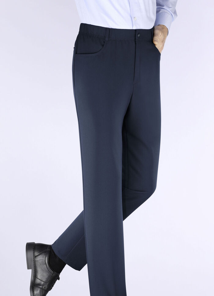 Broek van “Klaus Models” in 3 kleuren MARINE