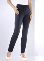 Broek met uitgesneden tailleband MARINE