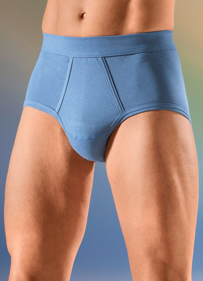 Set van vier slips met zachte tailleband 