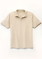 Poloshirt in 3 kleuren BEIGE