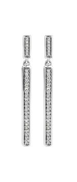 Chique oorknopjes met 54 diamanten 