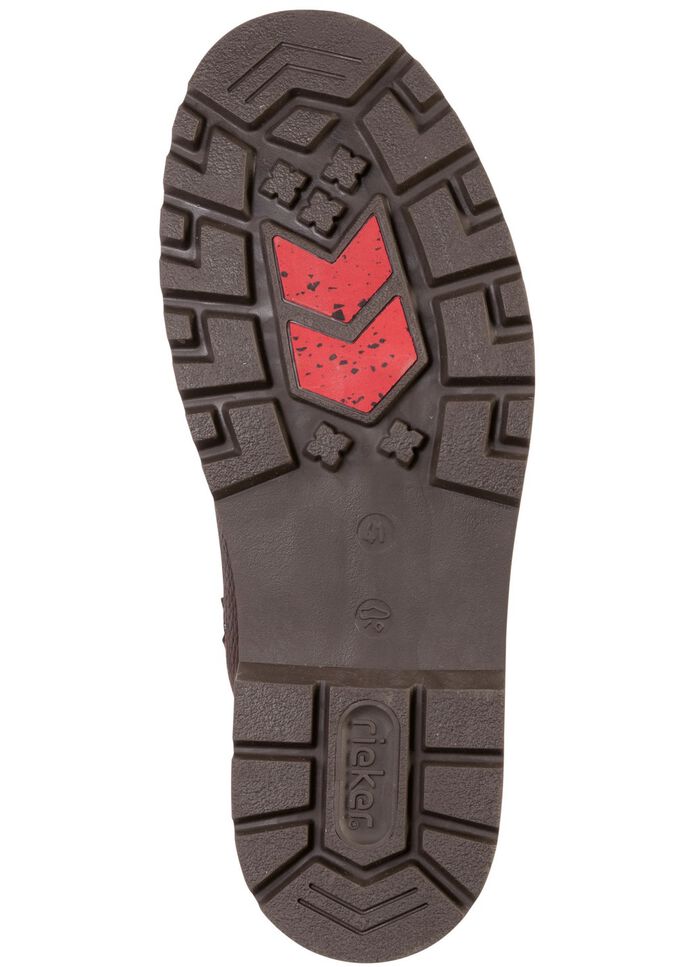 Rieker laarzen gemaakt van nappaleer DONKERBRUIN