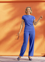 Pull-on broek met zijzakken 