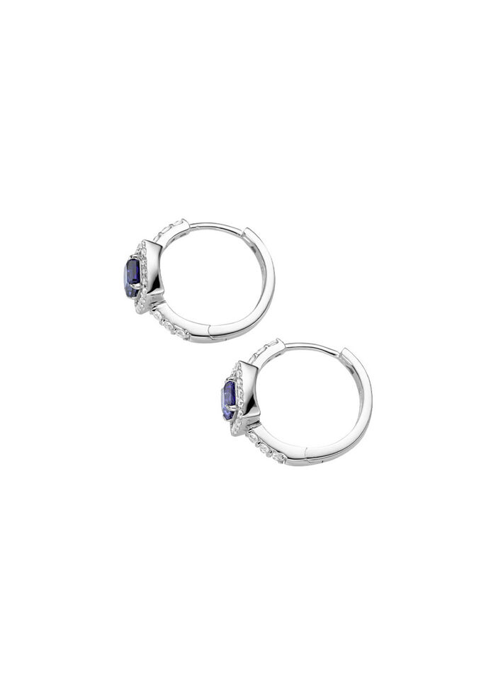Creolen in zilver 