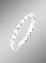 Tijdloze damesring in witgoud 