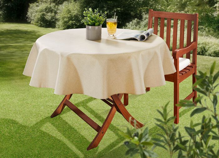 Tafelkleed of zitkussen voor binnen en buiten met vlekbescherming 