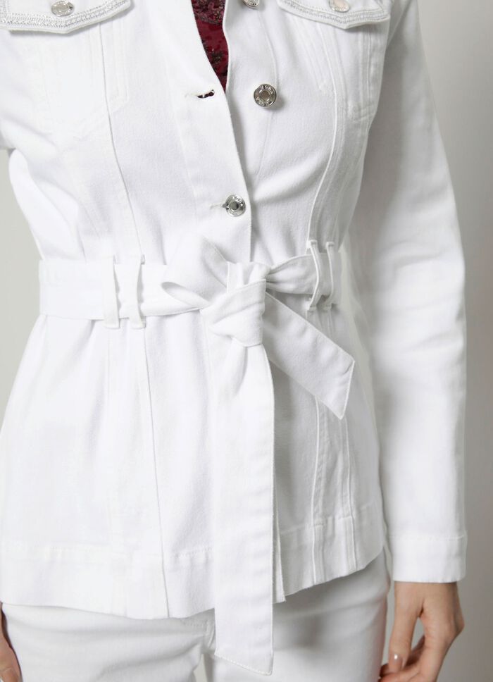 Blazer met borduursel 