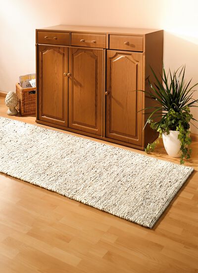 Handgeweven tapijten van scheerwol uit Nieuw-Zeeland 