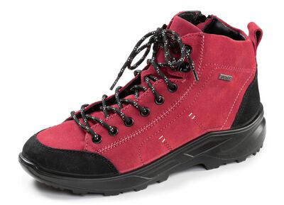 Sportieve dameslaarzen, breedte K, met uitneembaar voetbed 