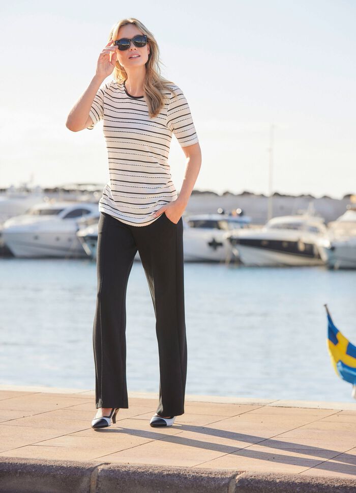 Shirt met gestreept patroon 