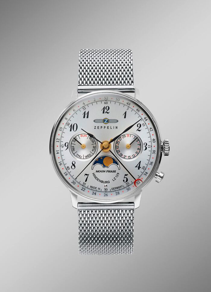 Zeppelin quartz partnerhorloges uit de Hindenbrurg-serie 