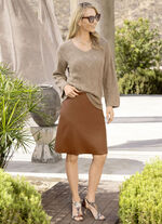 Pullover met gestructureerd ajour-design 